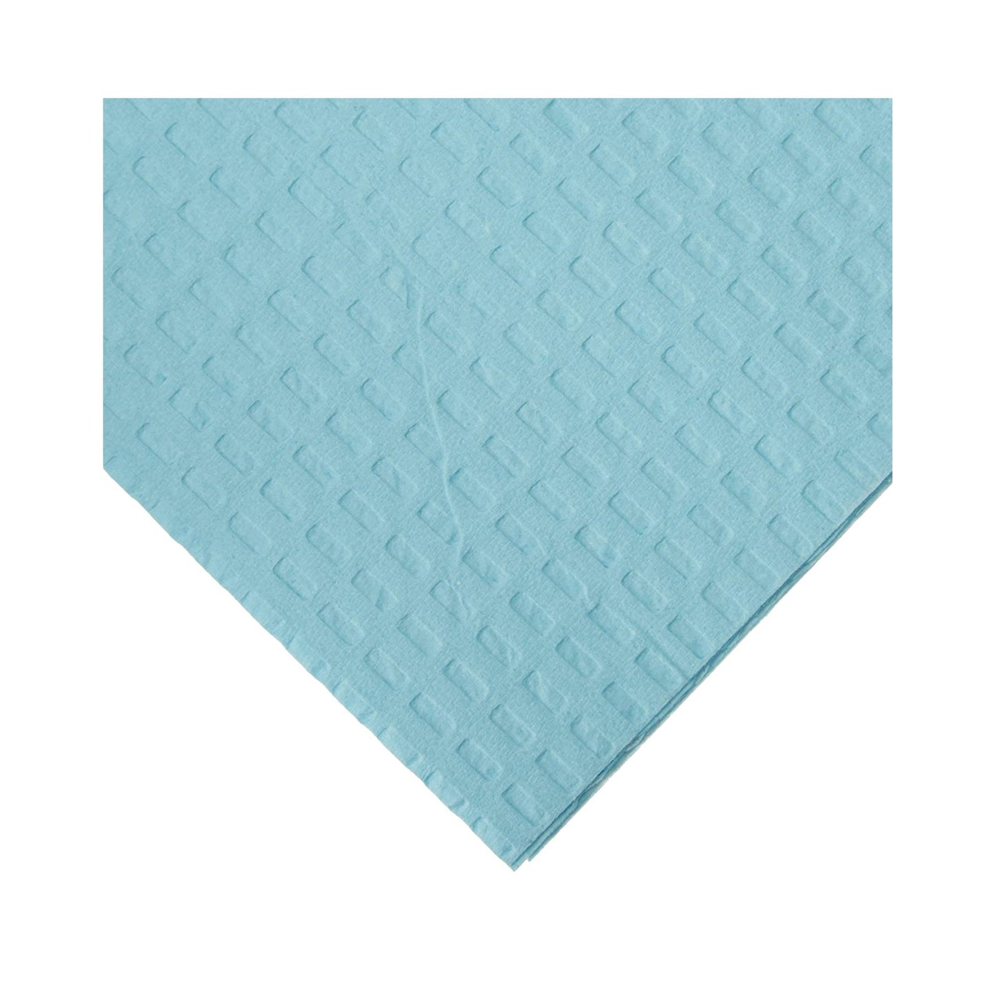 TOWEL, 2PLY/POLY BLU 13X18 (500/CS)