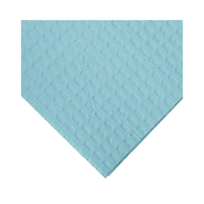 TOWEL, 2PLY/POLY BLU 13X18 (500/CS)