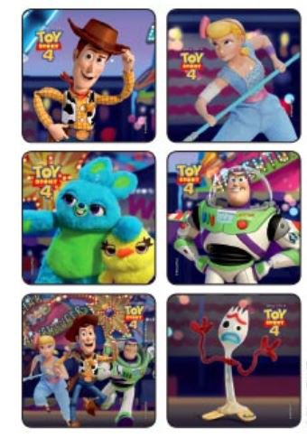 STICKER, TOY STORY 4 (75/RL)