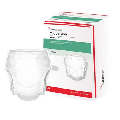 PANTS, CURITY YTH SLEEP LG/XL G 60-125LB(14/BG 4/B KENICO