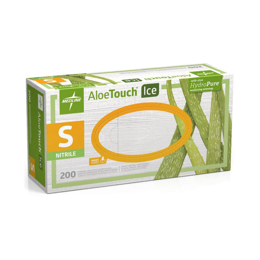 GLOVE, EXAM NTRL SM N/S ALOE CHEMO (200/BX 10BX/CS)