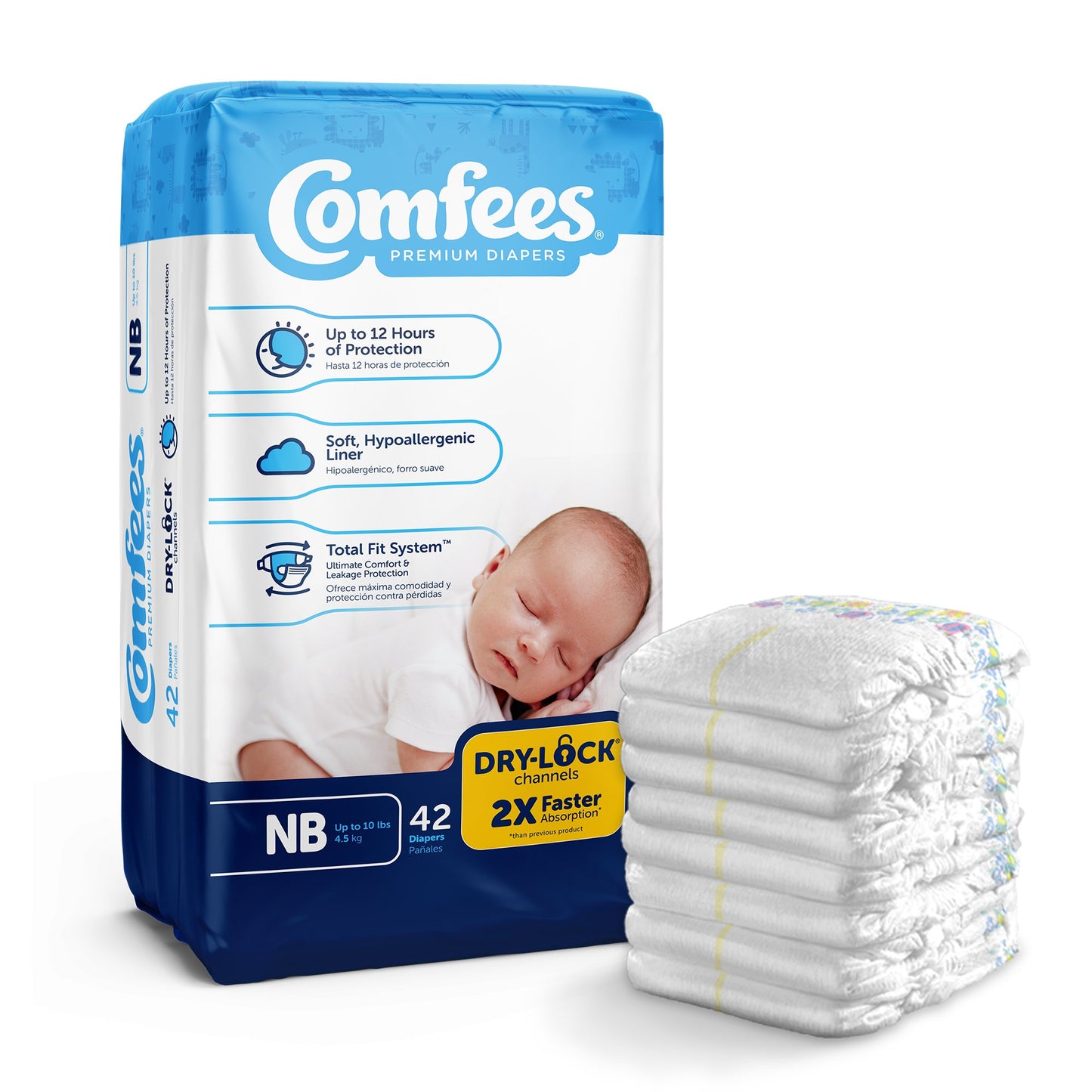 DIAPER, BABY COMFEES NB (42/BG4BG/CS)