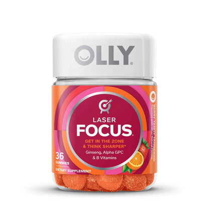 OLLY, GUMMY LASER FOCUS BERRY TANG (36/BT)