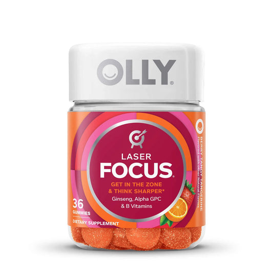OLLY, GUMMY LASER FOCUS BERRY TANG (36/BT)