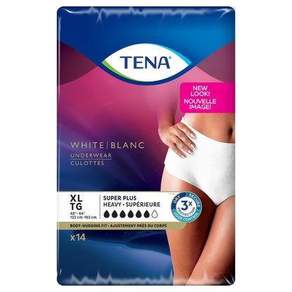 UNDERWEAR, WMN TENA SUPER + XLG (14/BG 4BG/CS) (WAS 54950)