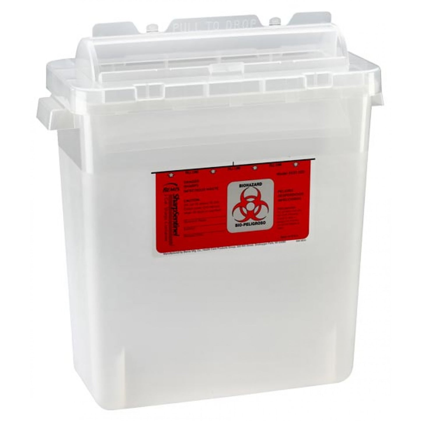 CONTAINER, SHARPS BGE 3GL ROTATE LID (12/CS)