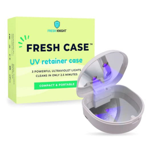 CASE, RETAINER MOUTH GUARD UV PORT WHT (100/CS)