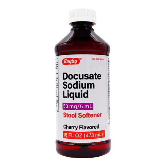 DOCUSATE SODIUM, LIQ CHERRY 50MG/5ML 16OZ