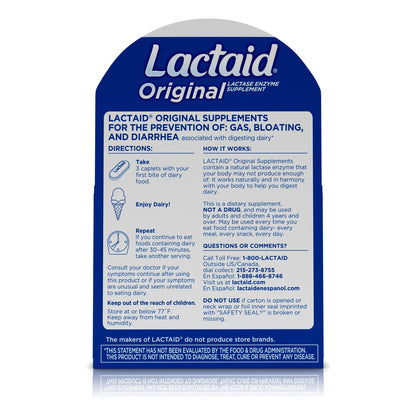 LACTAID, TAB 3300U (120/BT 24BT/CS)