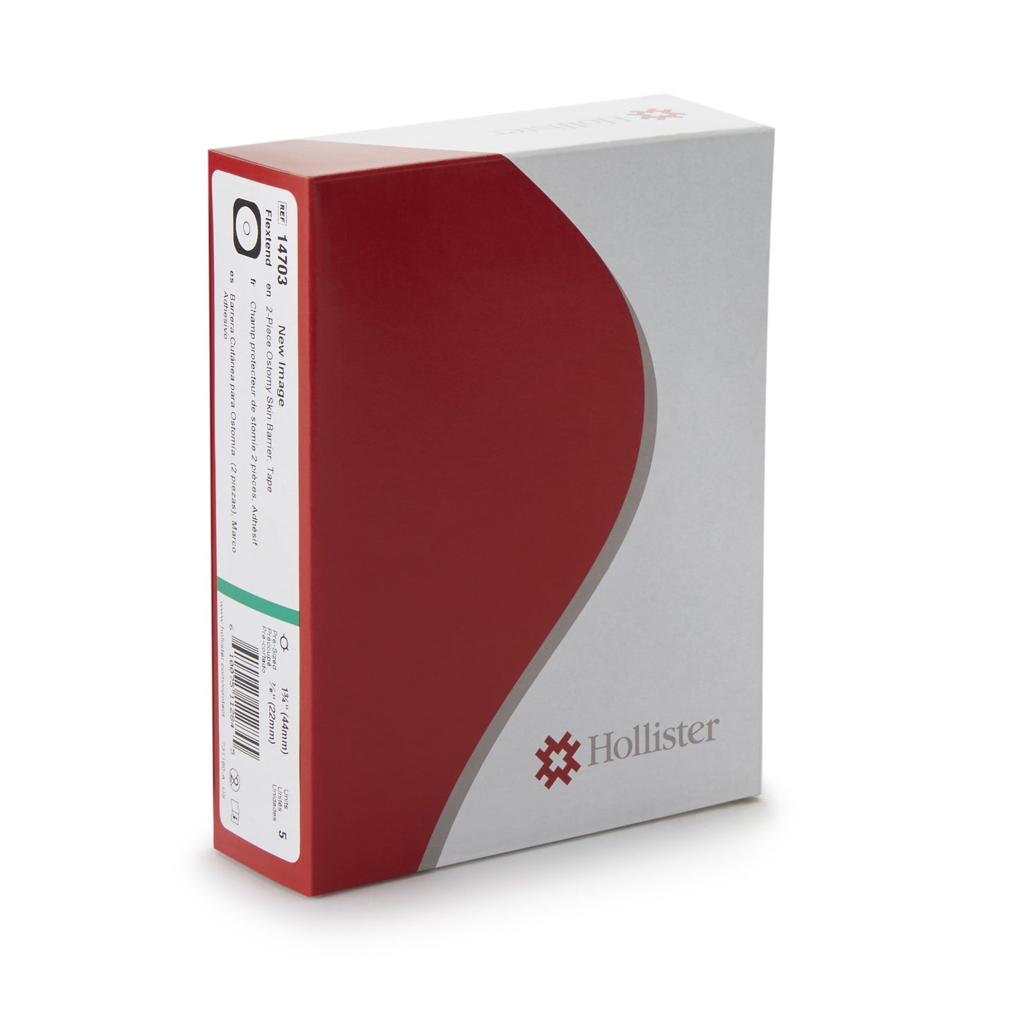 FLANGE, FLAT W/TAPE 22MM (5/BX)