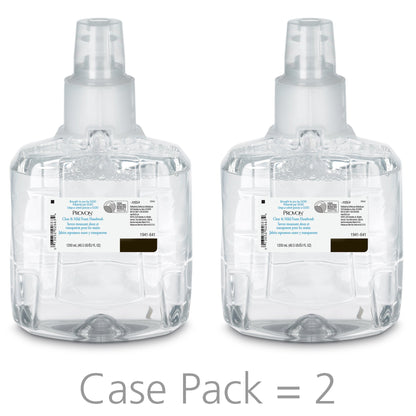 HANDWASH, FOAM PROVON CLR & MILD 1200ML (2/CS)