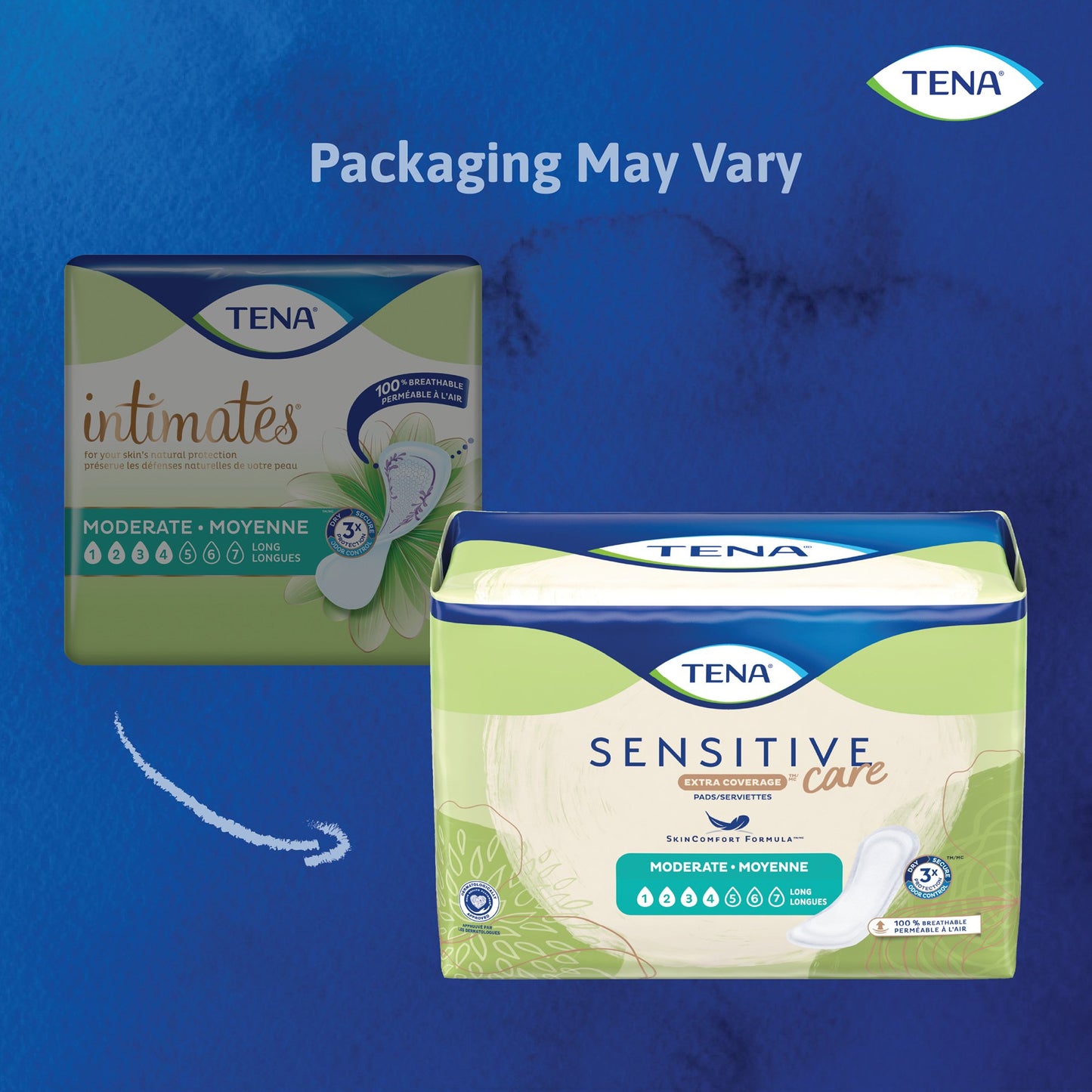 PAD, INCONT MODERATE REG (20/BG 6BG/CS)