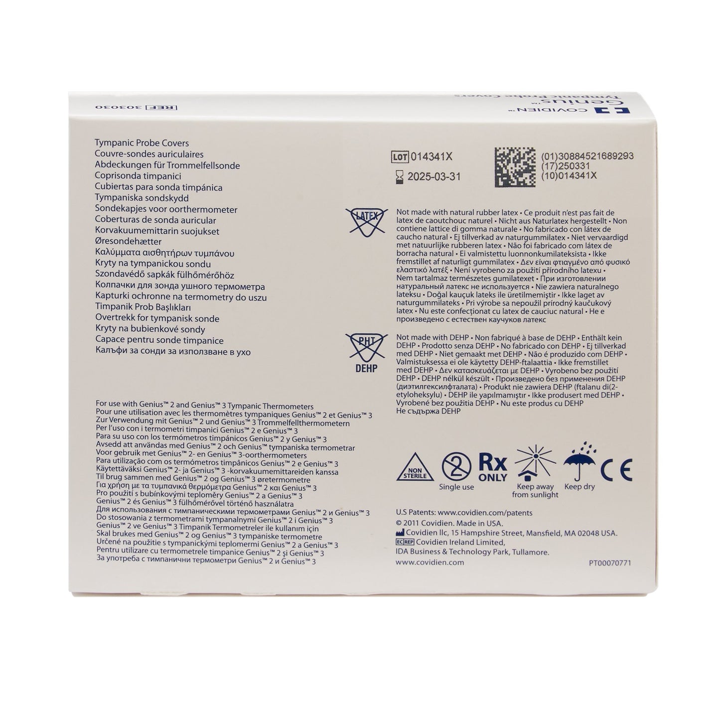 COVER, PROBE GENIUS 2 #3030 (96/BX 22BX/CS) KENDAL