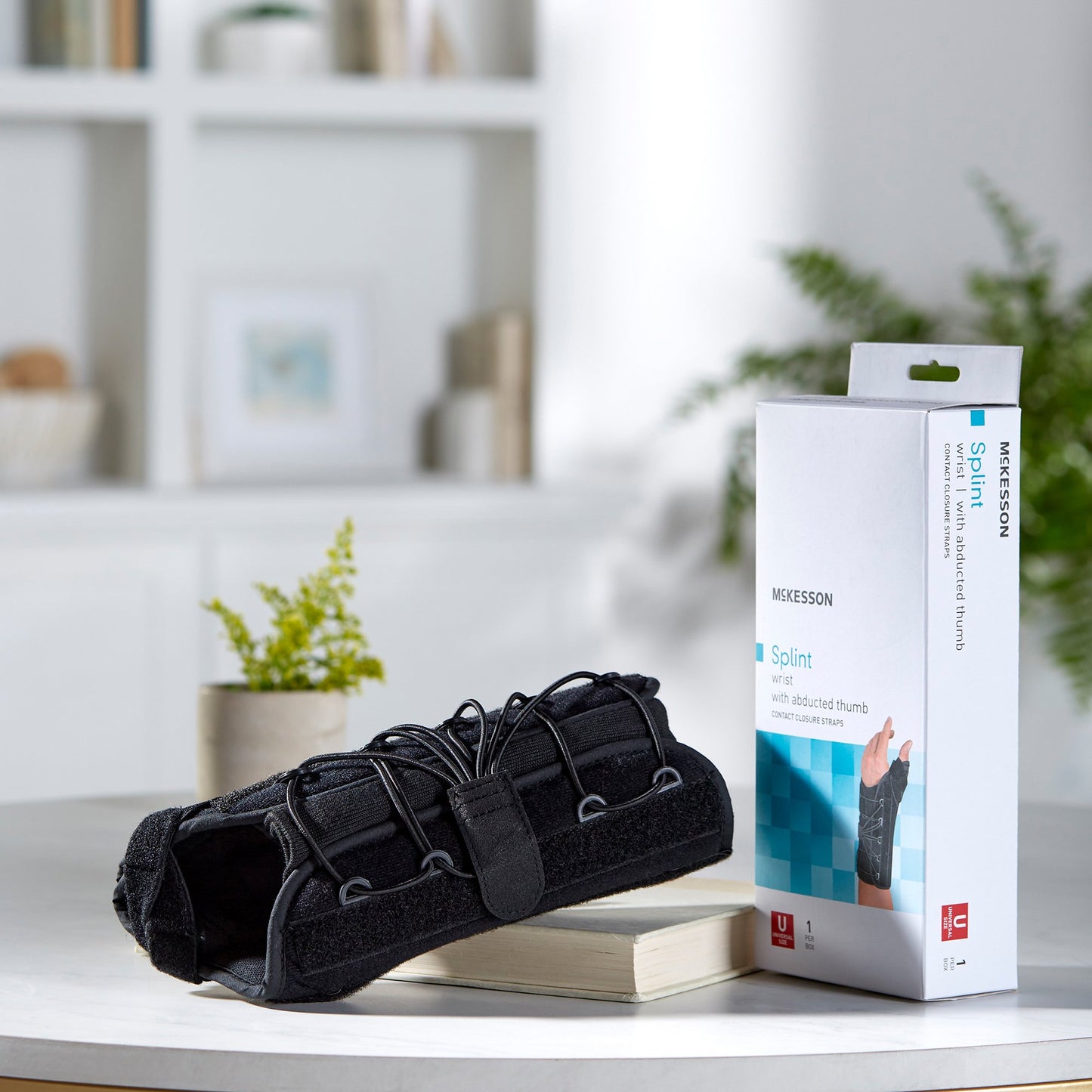 WRIST SPLINT, W/ABDUCTED THUMB LT UNIVERSAL 10"