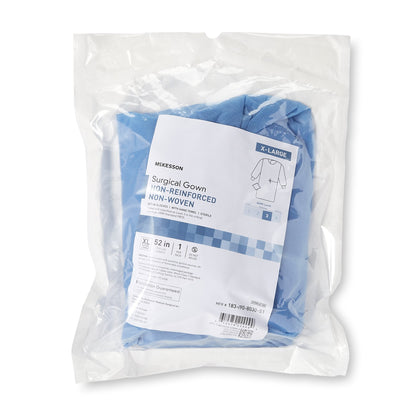 GOWN, SURG N/WOVN STR AAMI LVL3 SET-IN W/TWL XLG (28PK/CS)