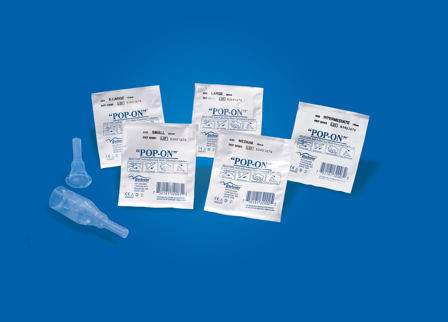 CATHETER, POP-ON EXTERNAL ML SM (100/BX) RCHMED