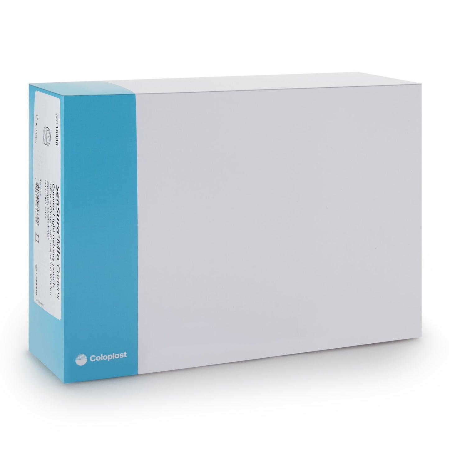 POUCH, OST SENSURA MIO 1PC CLSD PRECUT 1" (10/BX)