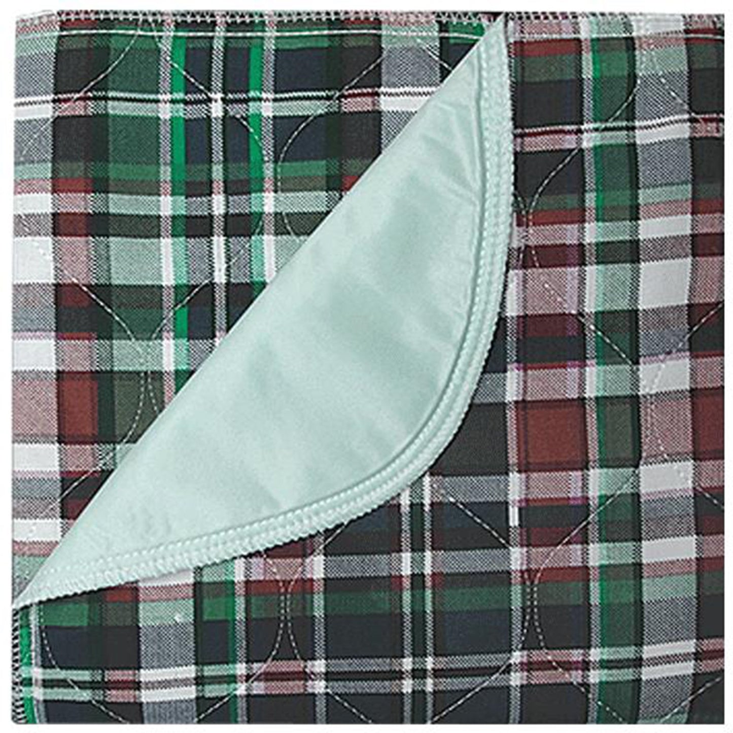 UNDERPAD, REUSEABLE PLAID 34X36 (12/DZ)