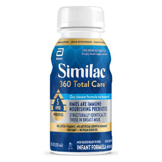 SIMILAC, TOTAL CARE 360 READY TO FEED INF 8OZ (6/PK 4PK/CS)