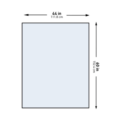 DRAPE, SURGICAL HALF DRAPE STR44"X60" (22/CS)