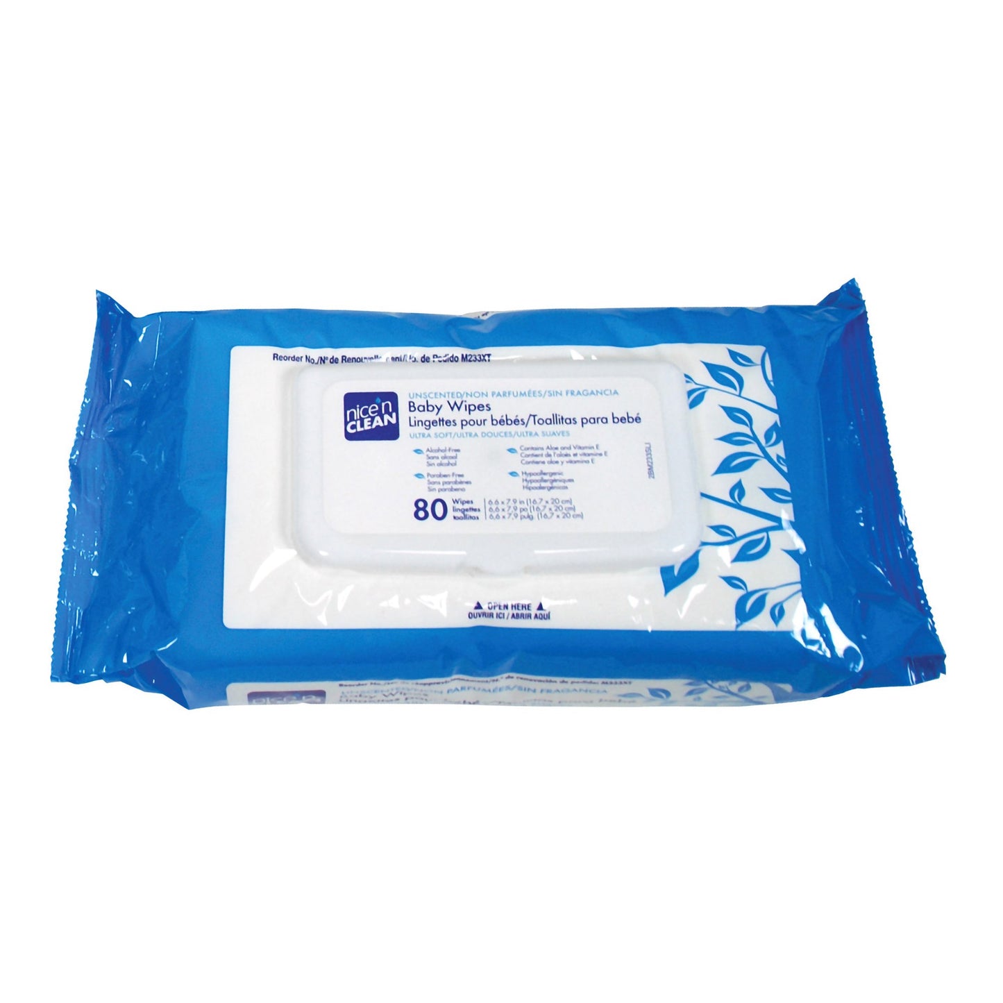 WIPE, BABY NICE&CLEAN UNSCNTD A132EO (80/BX)