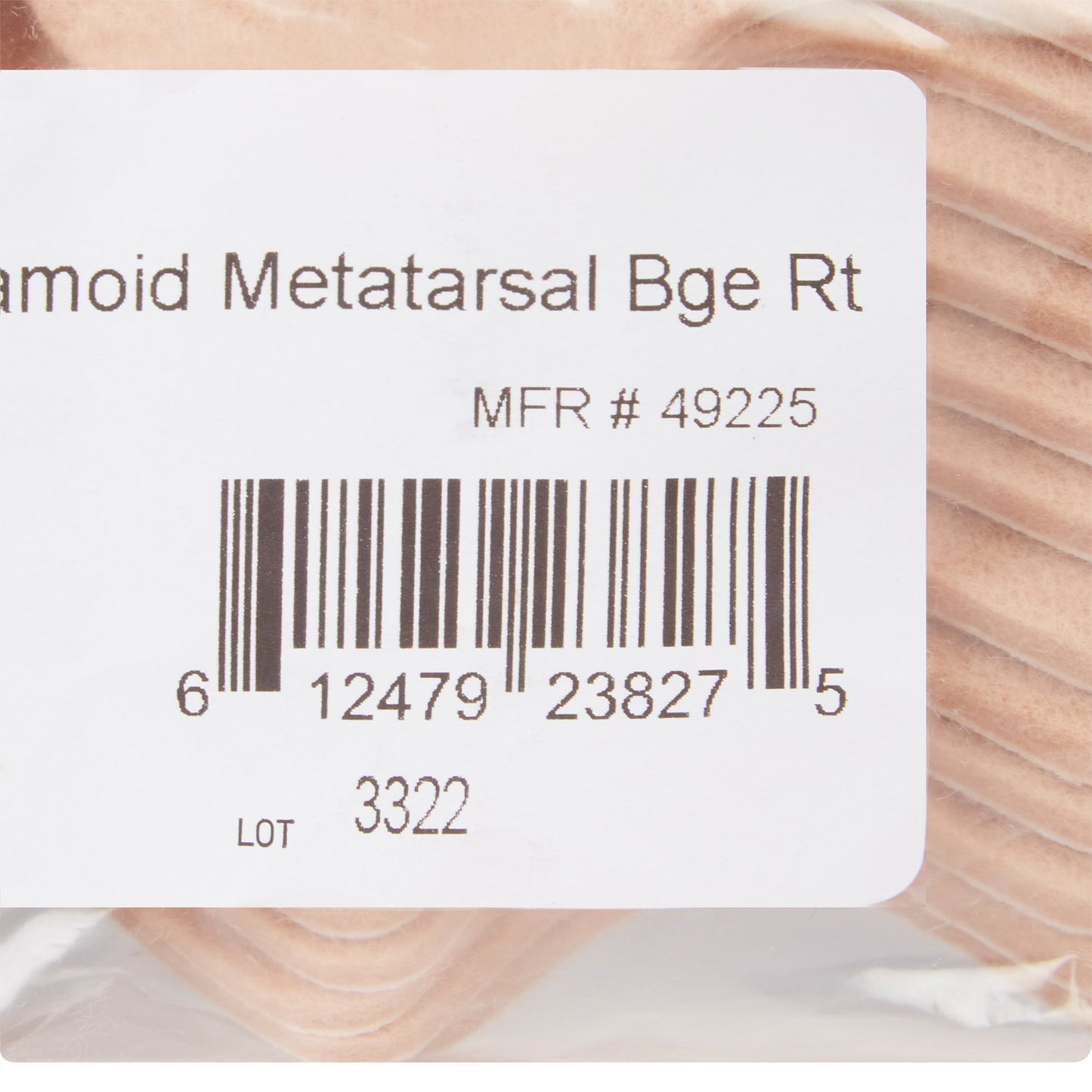 PAD, DANCER SESAMOID BGE RT (2L BGE RT (25/BG 12BG/CS)