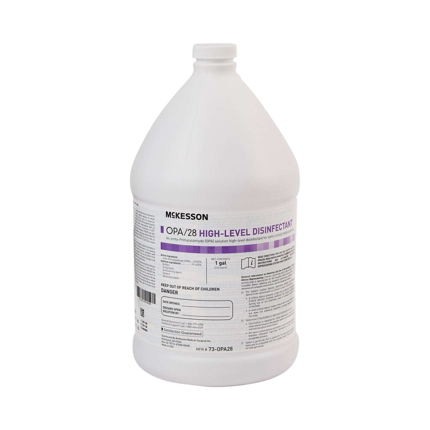 DISINFECTANT, OPA 28 HI-LVL F/ENDOSCOPE GL (4/CS) MGM16