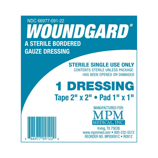 DRESSING, GAUZE BORDER STR 2"X2" (30/BG 4BG/CS)