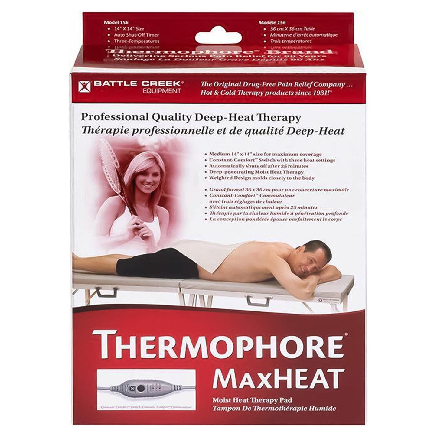 PAD, THERMOPHORE MED 14X14