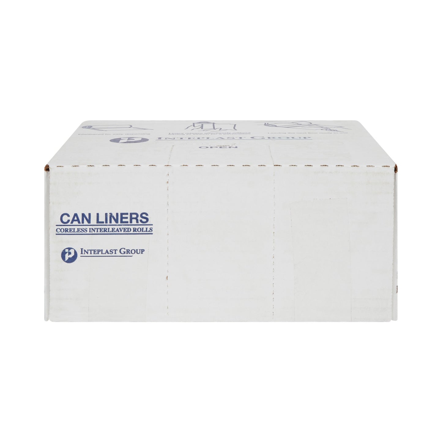 LINER, CAN WHT 0.90MIL 40"X46"40-45GL (100/CS)