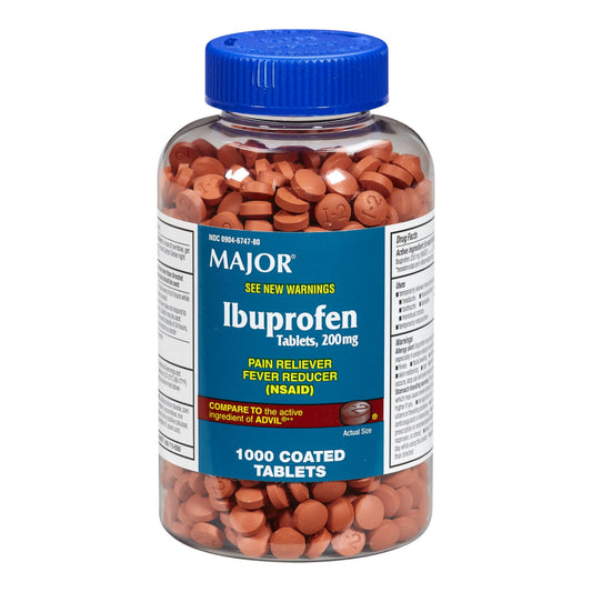 IBUPROFEN, TAB 200MG (1000/BT)