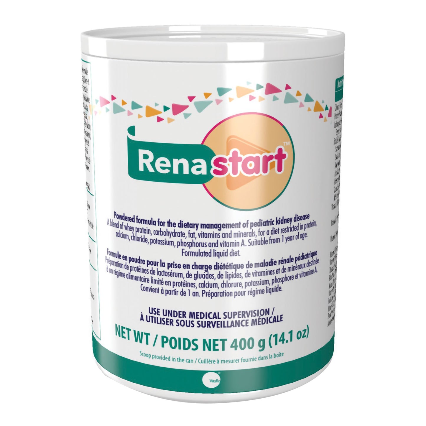 SUPPLEMENT, PDR RENASTART UNFLAVORED 400GM (6/CS)