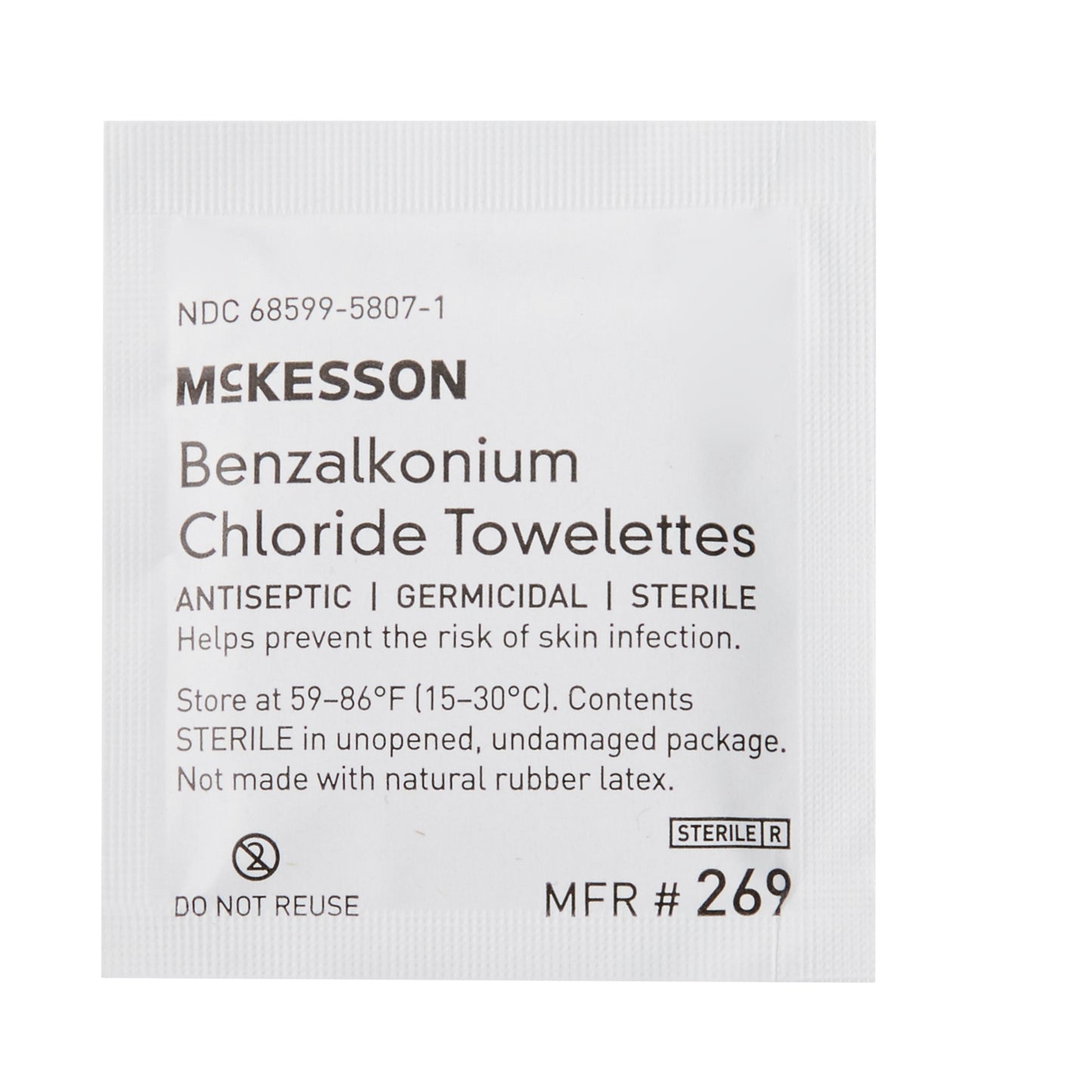 TOWELETTE, BZK (100/BX 10BX/CS) PSSCMP