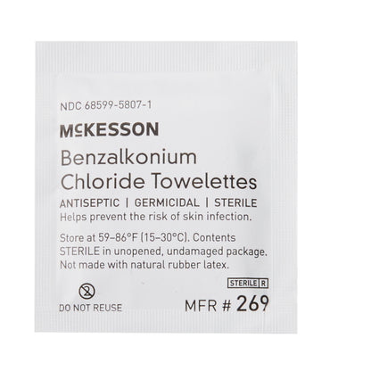 TOWELETTE, BZK (100/BX 10BX/CS) PSSCMP