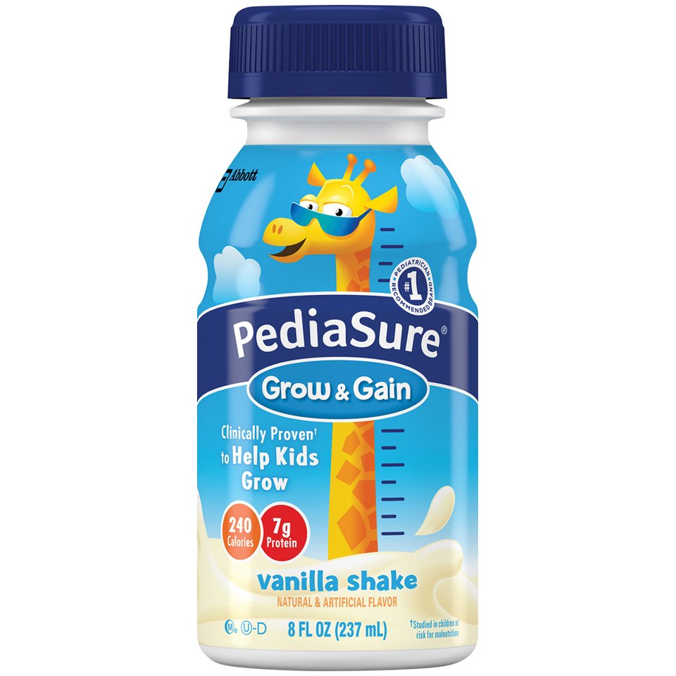 PEDIASURE, RTD VAN 8OZ BTL (6PK 4PK/CS)