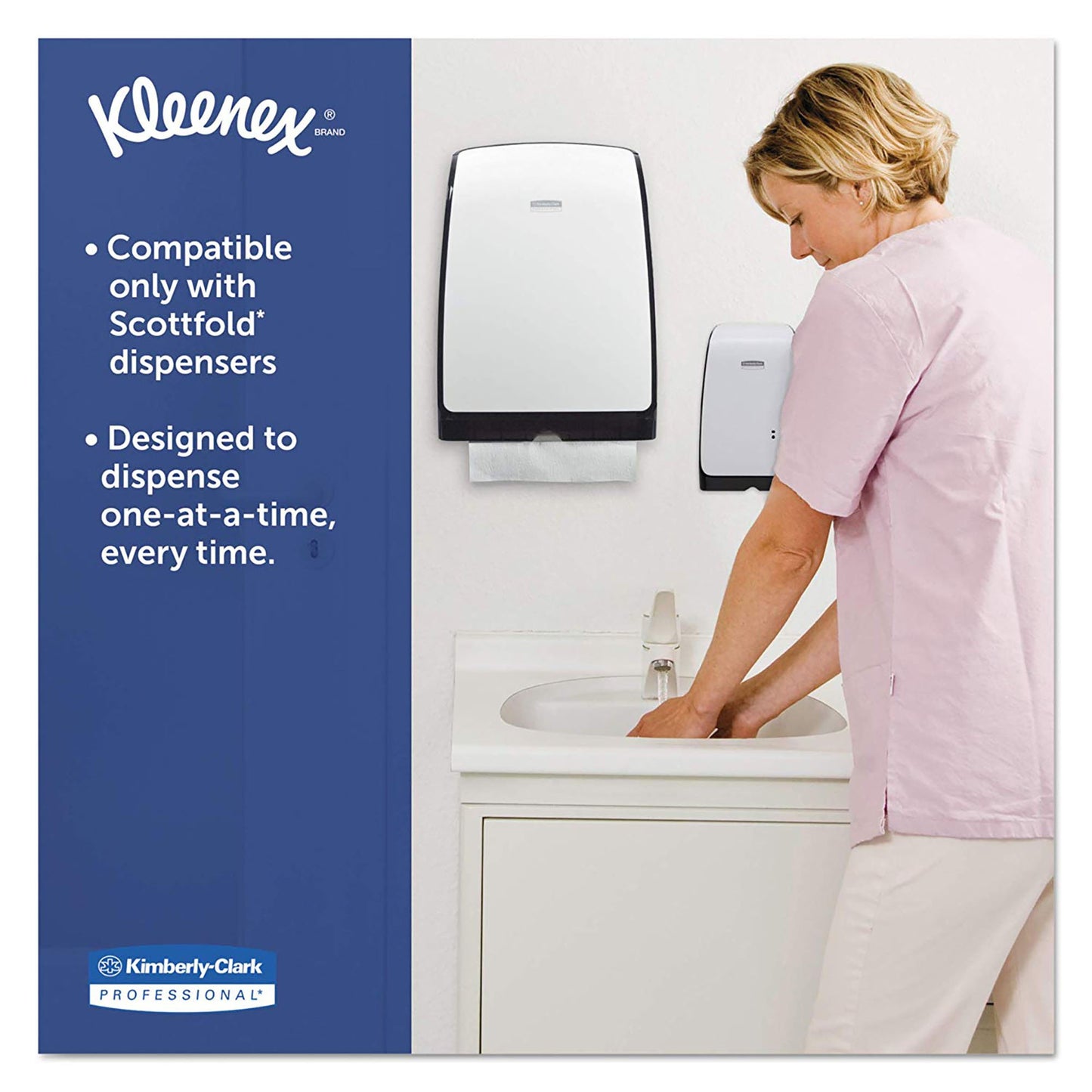 TOWEL, PAPER KLEENEX SCTFLD (120/PK 25PK/CS) KIMCON