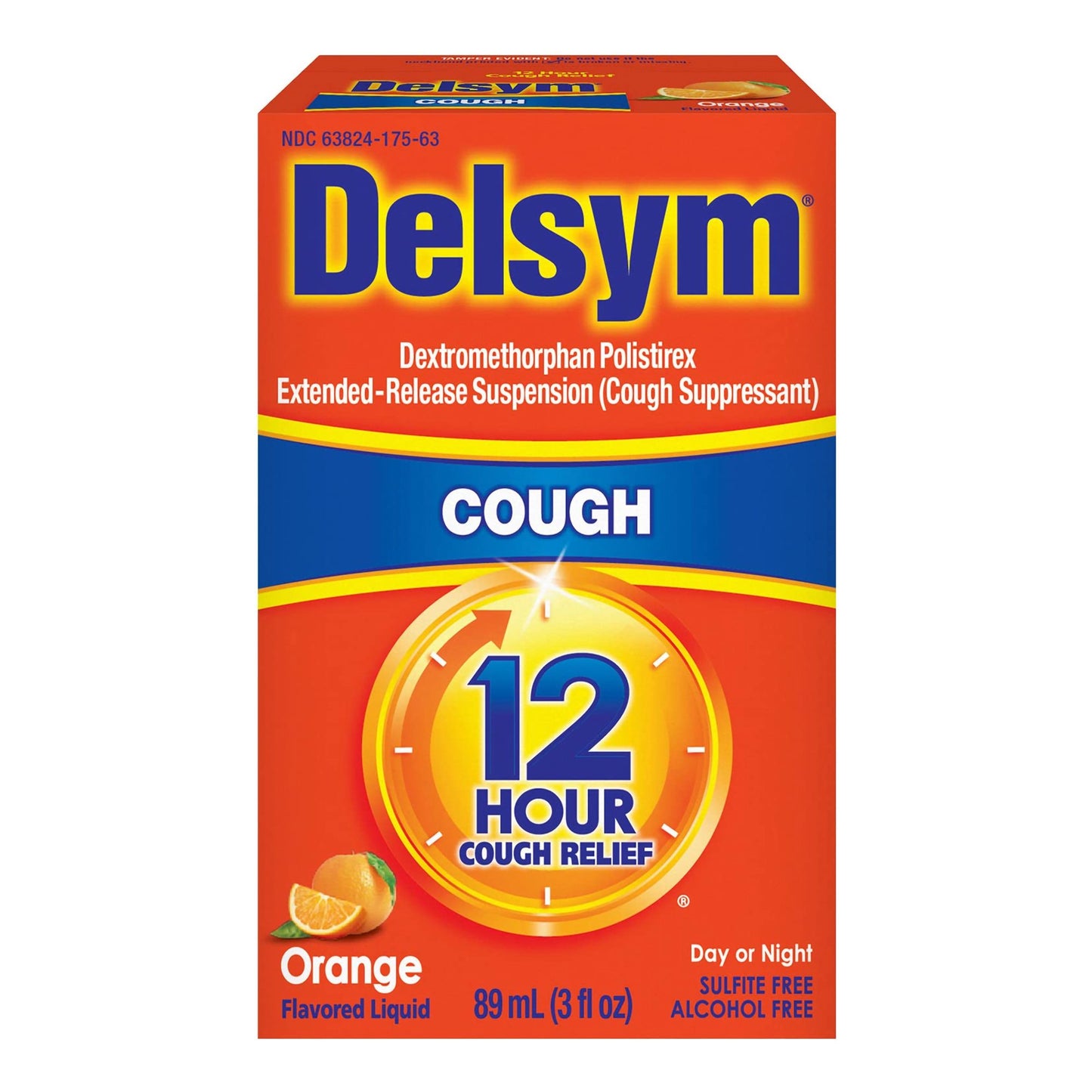 DELSYM, LIQ COUGH ADLT ORG 3OZ