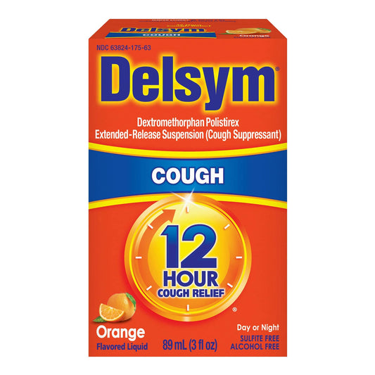 DELSYM, LIQ COUGH ADLT ORG 3OZ