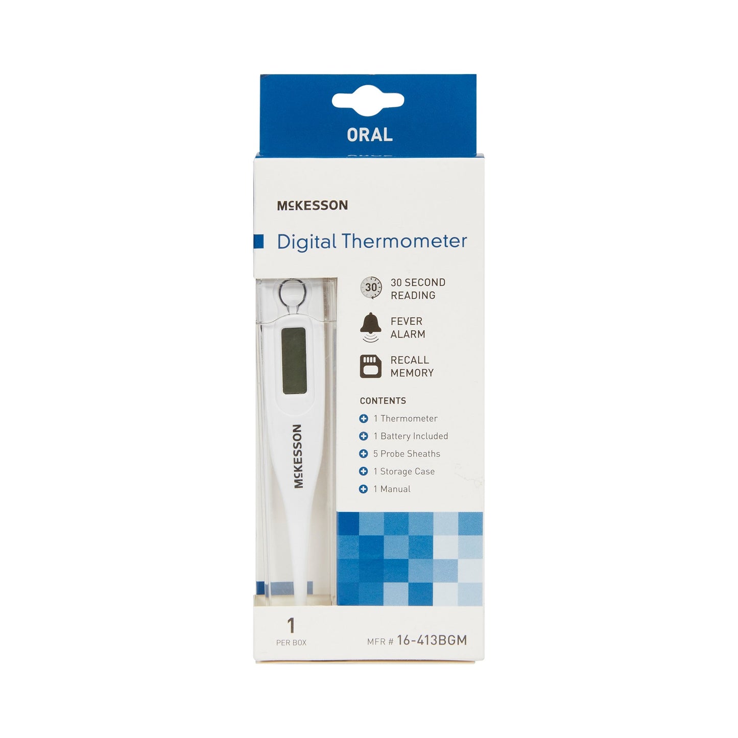 THERMOMETER, DIG ORAL LF (12/BX)