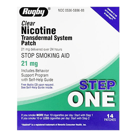 NICOTINE, PATCH 21MG/24HR (14/CT)