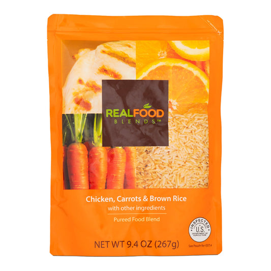 ENTERAL FEEDING, CHICKEN/BROWNRICE & CARROTS (12/CS)