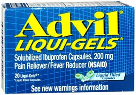 ADVIL LIQGEL, CAP 200MG (20/BT) 9PFIZ
