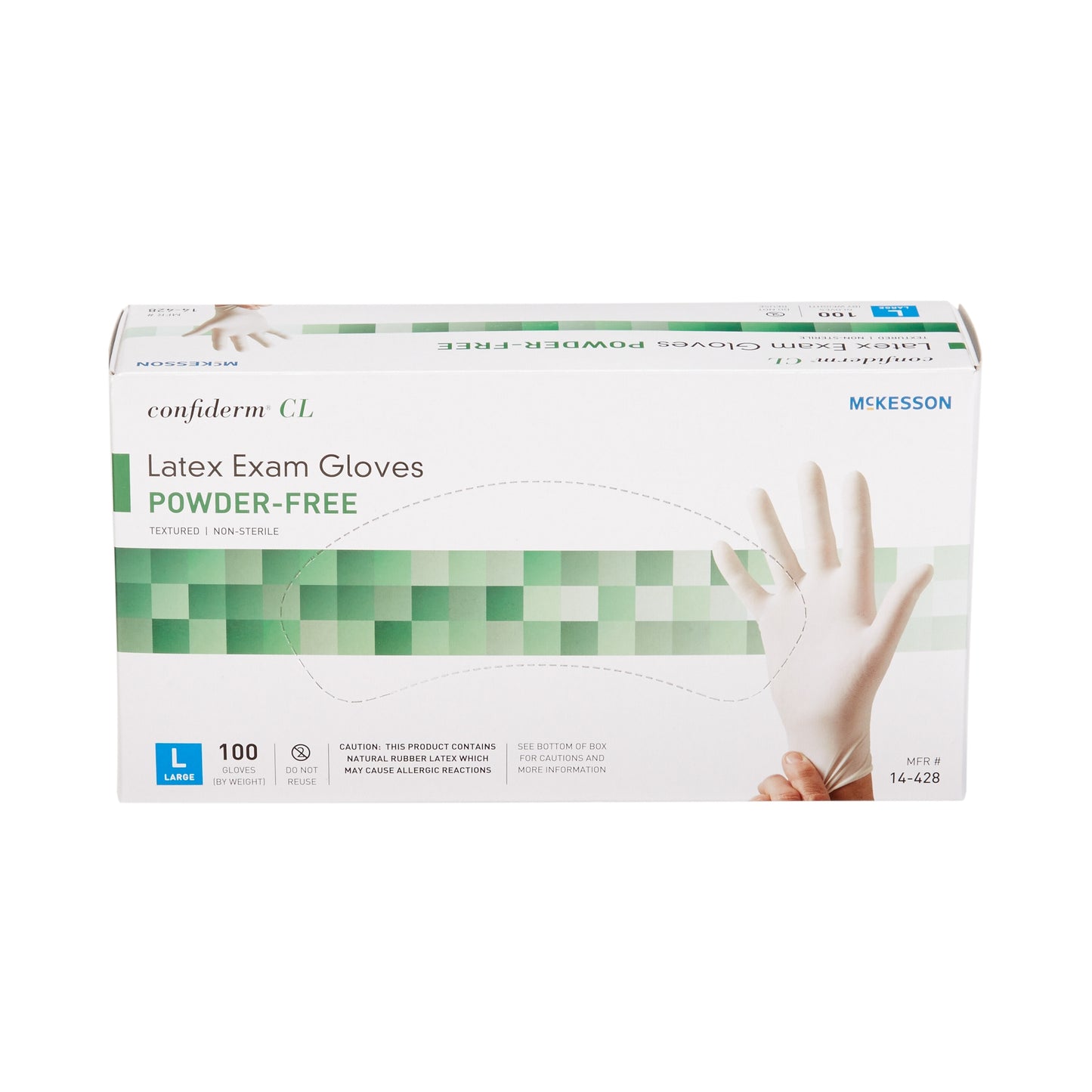 GLOVE, EXAM LTX LG N/S (100/BX10BX/CS)