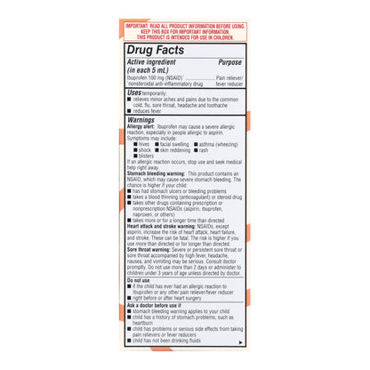 IBUPROFEN, SUSPN ORAL FT CHLD GRAPE 4OZ