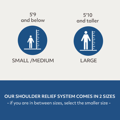 POSITIONER, PATIENT SHOULDER RELIEF SYSTEM LG- 5'10" & ABOVE