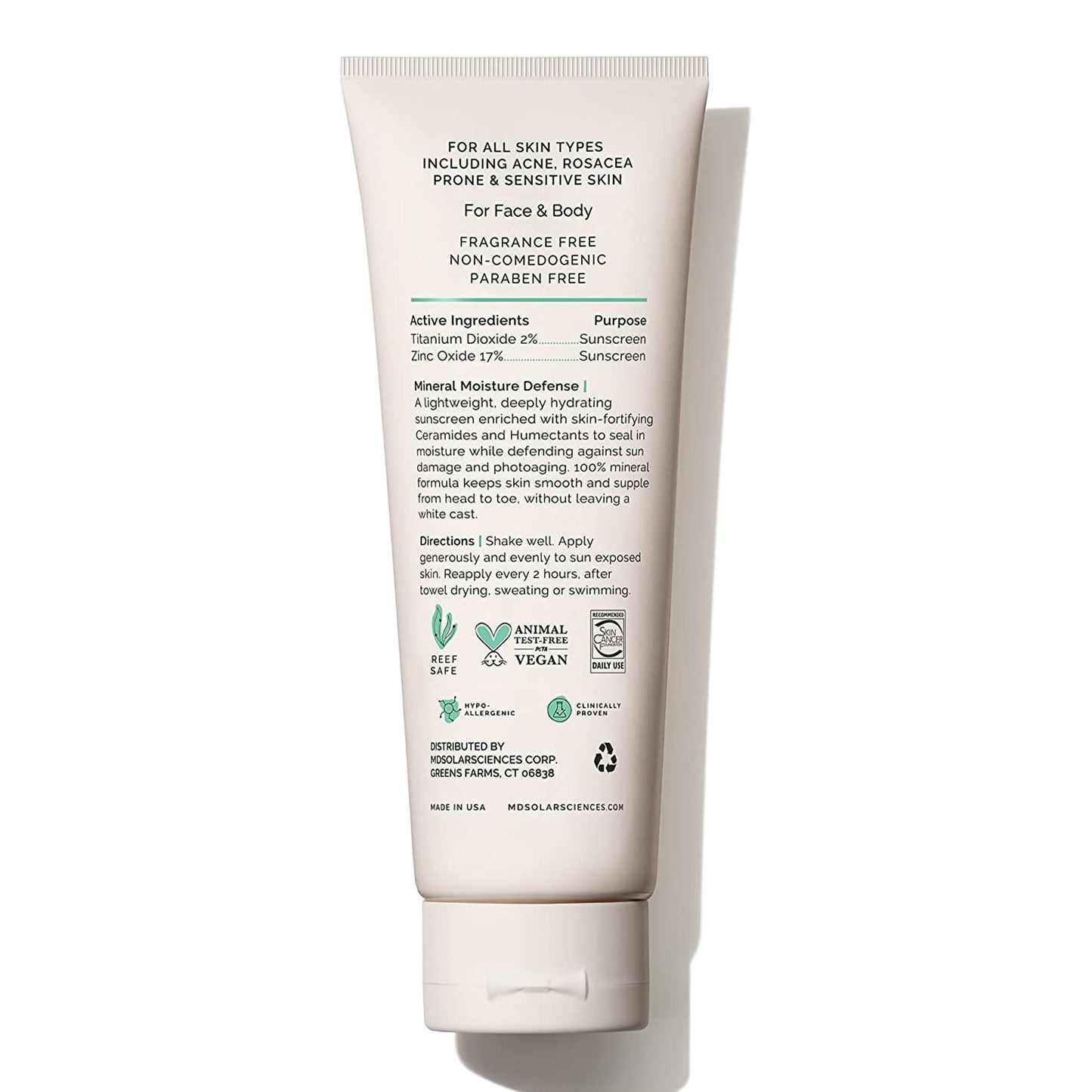 SUNSCREEN, SPF 50 MIN MOISTUREDEFENSE 3.4OZ (6/PK 8PK/CS)