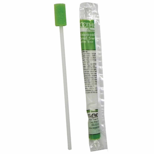 SWAB, ORAL PET UNTREATED IND WRAPPED (200/BG 4BG/C