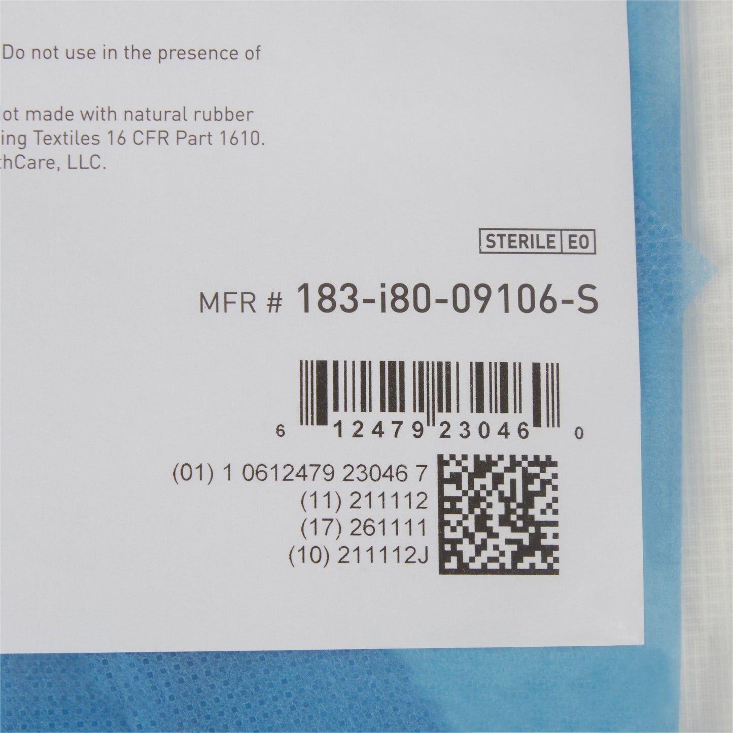 DRAPE, SURGICAL ORTHO IMPERVIOUS W/SPLIT LG 60"X70" (30/CS)