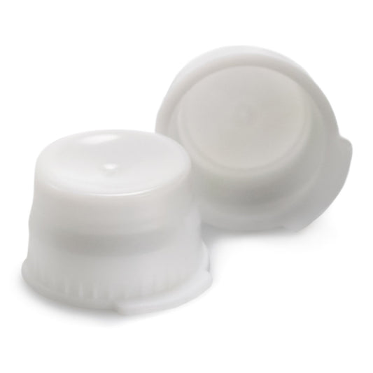 CAP, VAC TUBE WHT 13MM (1000/BG)