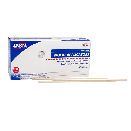 APPLICATOR, STICK WOOD 6" (1000/BX 30BX/CS)